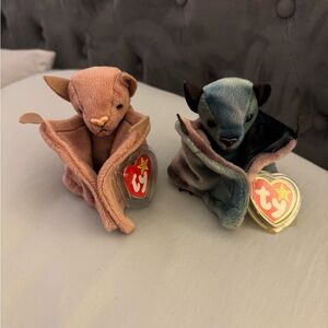 “Batty” The Bat (2) Brown and Tie Die Set